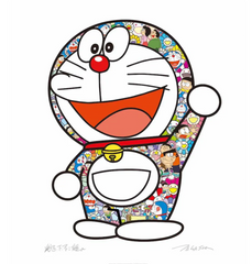 村上隆的《多啦 A 梦谢谢你》