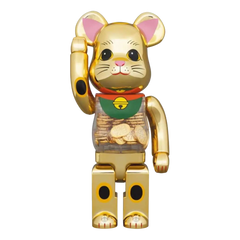 BE@RBRICK x 招财猫“小番”100%+400% 招财猫