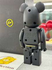BE@RBRICK x Fragmentdesign Chogokin 200% Matt Black Ver. bearbrick Fragment Design by Hiroshi Fujiwara