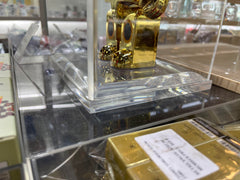 适用于 bearbrick 400% be@rbrick 的高端优质亚克力展示盒(一体式,无需组装)亚克力盒