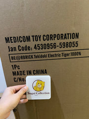 BE@RBRICK x Action City x Tokidoki Electric Tiger 1000%