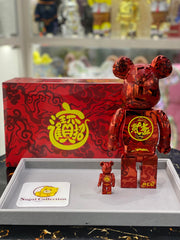 BE@RBRICK x ACU 财神 100%+400% 红熊砖财神 红财神