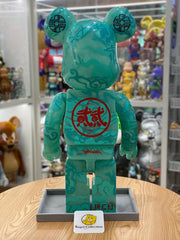 BE@RBRICK x ACU 财神翡翠 Ver. 1000% GID bearbrick 绿财神翡翠财神 (附赠艺术印刷品“禄”) CNY 农历新年