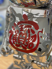 Be@rbrick x ACU 财神银版 1000% bearbrick 银财神 (附赠免费艺术印刷品) 财神