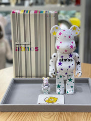 BE@RBRICK x Atmos 100%+400% 套装(2009 年第一代)bearbrick