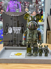 BE@RBRICK x Bape Alpha Camo Shark 2023 100%+100%+400% set bearbrick