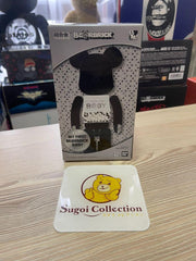 BE@RBRICK x Chogokin 我的第一个宝贝 200% 黑色和银色 bearbrick