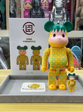 BE@RBRICK x CLOT Exotic Pink Pineapple 100%+400% bearbrick Designed by Edison Chen
