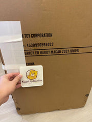 BE@RBRICK x Ed Hardy 1000% bearbrick 澳门 2021