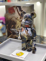 BE@RBRICK x 欧仁·德拉克洛瓦《自由引导人民》100%+400% 套装 bearbrick