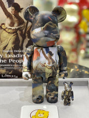 BE@RBRICK x 欧仁·德拉克洛瓦《自由引导人民》100%+400% 套装 bearbrick