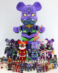 BE@RBRICK x Evangelion First Machine 400% EVA No.1 bearbrick (2012 first gen) 初号机