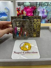 Be@RBRICK x Fendi 100% 混色版(2007 年发售)bearbrick