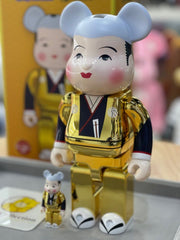 BE@RBRICK x Fukusuke 100%+400% 黄金版 bearbrick