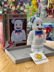 Be@RBRICK x Ghostbusters Stay Puft 棉花糖人服装 100%+400% 套装