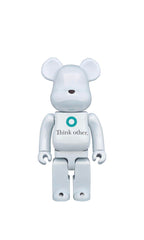 BE@RBRICK x I Am Other 400% 白色 Think Other bearbrick