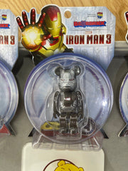 BE@RBRICK x Iron Man 3 100% Mark 42/Mark 42 Damaged Ver./War Machine bearbrick ironman