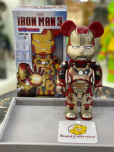 BE@RBRICK x Iron Man Mark XLII Damaged 400% Gold bearbrick ironman mk42 mark 42