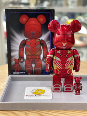 BE@RBRICK x 钢铁侠 Mark 50 100%+400% 套装 bearbrick MK50