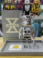 BE@RBRICK x Jeff Staple 100% & 400% & 70%(2007 年发行)Jeff Staple 签名款