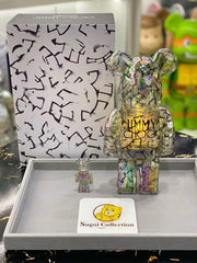 BE@RBRICK x Jimmy Choo 400%+100% bearbrick