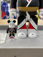 BE@RBRICK x Kabuki 400%+100% 黑色版 (2012 年第 1 代) bearbrick (附带 100%)