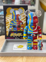 BE@RBRICK x 假面骑士 Android Kikaider 100%+400% 套装 bearbrick
