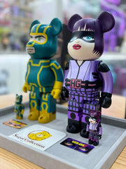 Be@RBRICK x Kick-Ass 2 Hit-Girl & Kick-Ass 100%+400%(4 件套,2013 年发布)bearbrick
