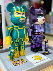 Be@RBRICK x Kick-Ass 2 Hit-Girl & Kick-Ass 100%+400%(4 件套,2013 年发布)bearbrick