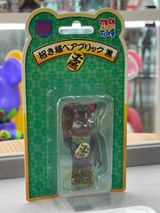 BE@RBRICK x 招财猫 100% 黑色版 bearbrick