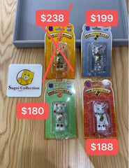 BE@RBRICK x Maneki Neko 100% bearbrick lucky cat 千万两/开运/福入/