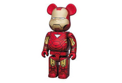BE@RBRICK x Marvel 钢铁侠 2 Mark VI 400%(2010 年发布的第一代)钢铁侠 mk6 mark 6