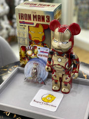 BE@RBRICK x Marvel 钢铁侠 Mark 42 400% 套装 bearbrick ironman mk42 XLII