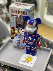 BE@RBRICK x Marvel 钢铁侠爱国者 400% bearbrick