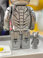 BE@RBRICK x Marvel 钢铁侠 Mark II 100%+400% bearbrick MK2 MKII(Medicom 玩具展 2023 独家)Mark 2