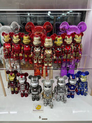 BE@RBRICK x Marvel 钢铁侠 2 Mark VI 400%(2010 年发布的第一代)钢铁侠 mk6 mark 6