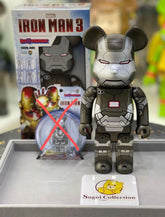 BE@RBRICK x Marvel 钢铁侠战争机器 400% 套装 bearbrick