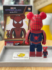 BE@RBRICK x Marvel 蜘蛛侠友好邻里版 100%+400% bearbrick spiderman