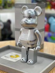 BE@RBRICK x Medicom Toy Plus 400% 银(第一代于 2016 年发布)