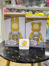 BE@RBRICK x 我的第一个婴儿 Rabbrick & Nyabrick 400% 套装金色镀铬 bearbrick b@by