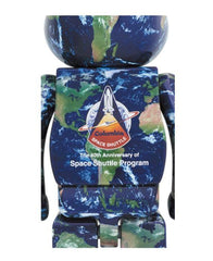 BE@RBRICK x NASA 地球 100%+400% 套装(Medicom Toy 25 周年展览专属)bearbrick