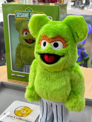 BE@RBRICK x 芝麻街奥斯卡克劳奇服装版 400%