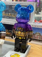 BE@RBRICK x 东京站 全3件套(白天版、夜晚版、雪地版) bearbrick