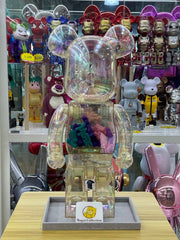 BE@RBRICK x X-Girl 彩虹色 1000% bearbrick xgirl