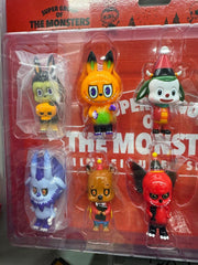 How2Work Super Group of the Monsters Mini Figure Special Halloween Set GID (Set of 10, Worldwide Limited 500 sets)