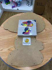 Kaws 拼图“无人之家”(1000 片,附高品质无边框)