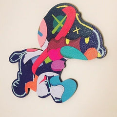 Kaws Jigsaw Puzzle “Stay Steady” (1000 piece, come with high quality borderless frame)