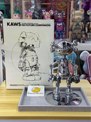 KAWS x Hajime Sorayama No Future Companion 黑色和银色镀铬(2008 年发行,编号,限量 500 份)
