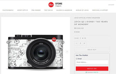 徕卡 Q2 | 迪士尼“百年奇迹”(特别限量版 500 份,签名编号)