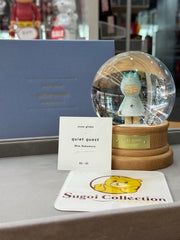 Moe Nakamura 雪花玻璃球“安静的探索”(全球限量 500 个,编号)中村萌